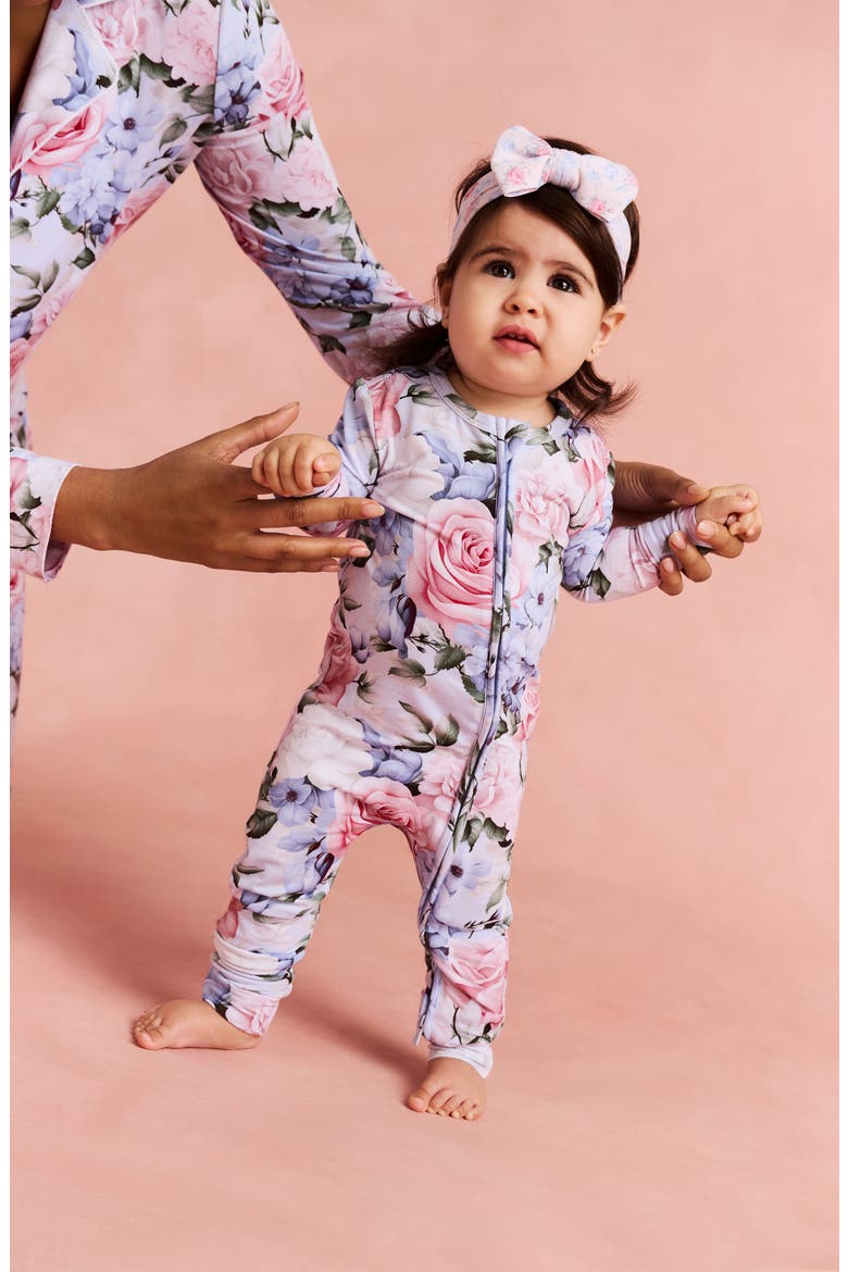 Fitted Convertible One-Piece Pajamas, Alternate, color, BLUE