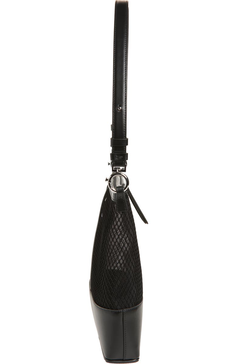 Maison Margiela Small 5AC Mixed Media Hobo Bag, Alternate, color,