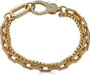 Loni Paul Jewelry Pave Connector Bracelet
