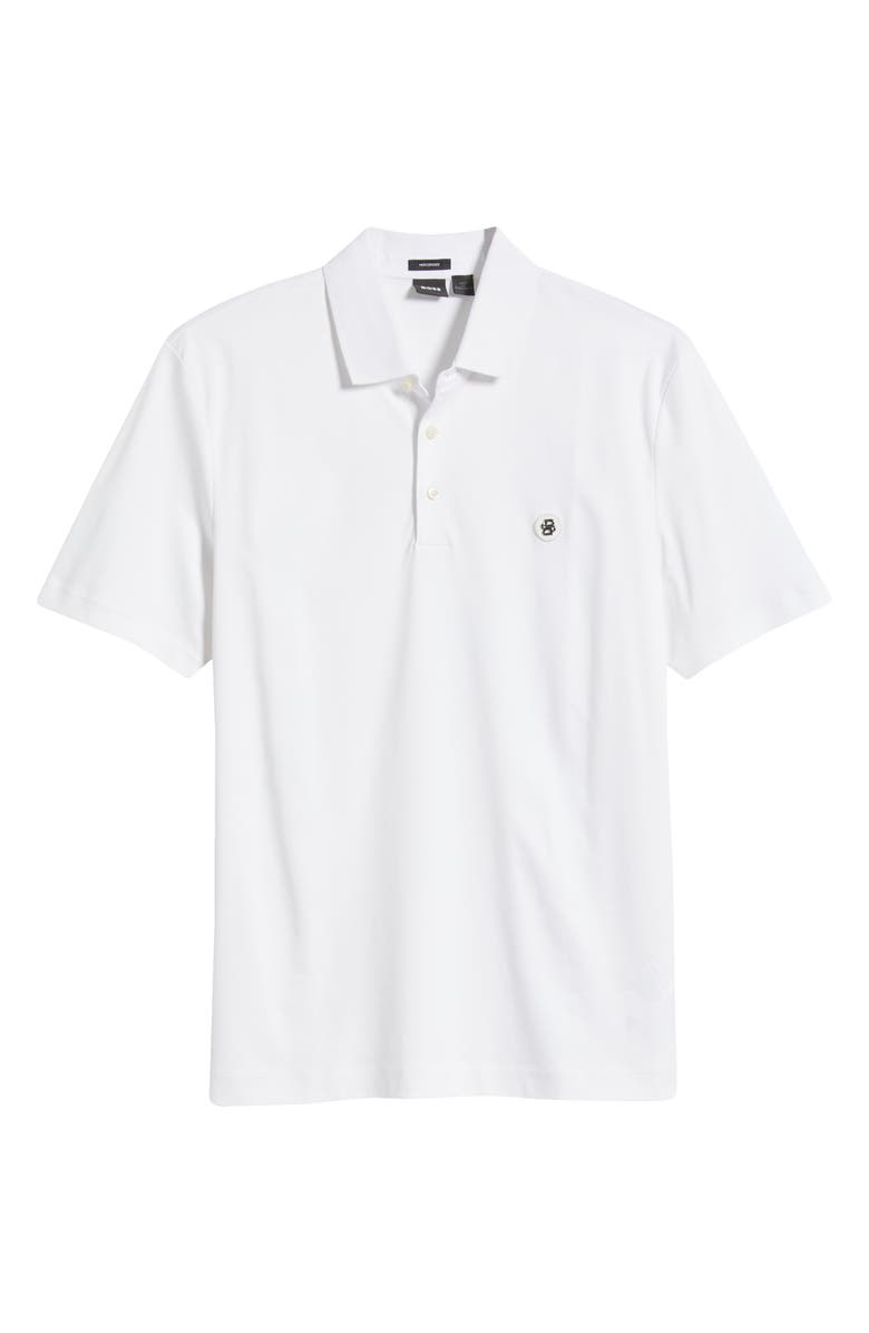 BOSS C-Parris Polo, Alternate, color, White
