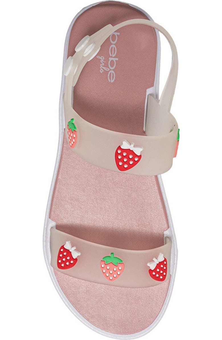 bebe Ami Strawberry Sandal, Alternate, color, White
