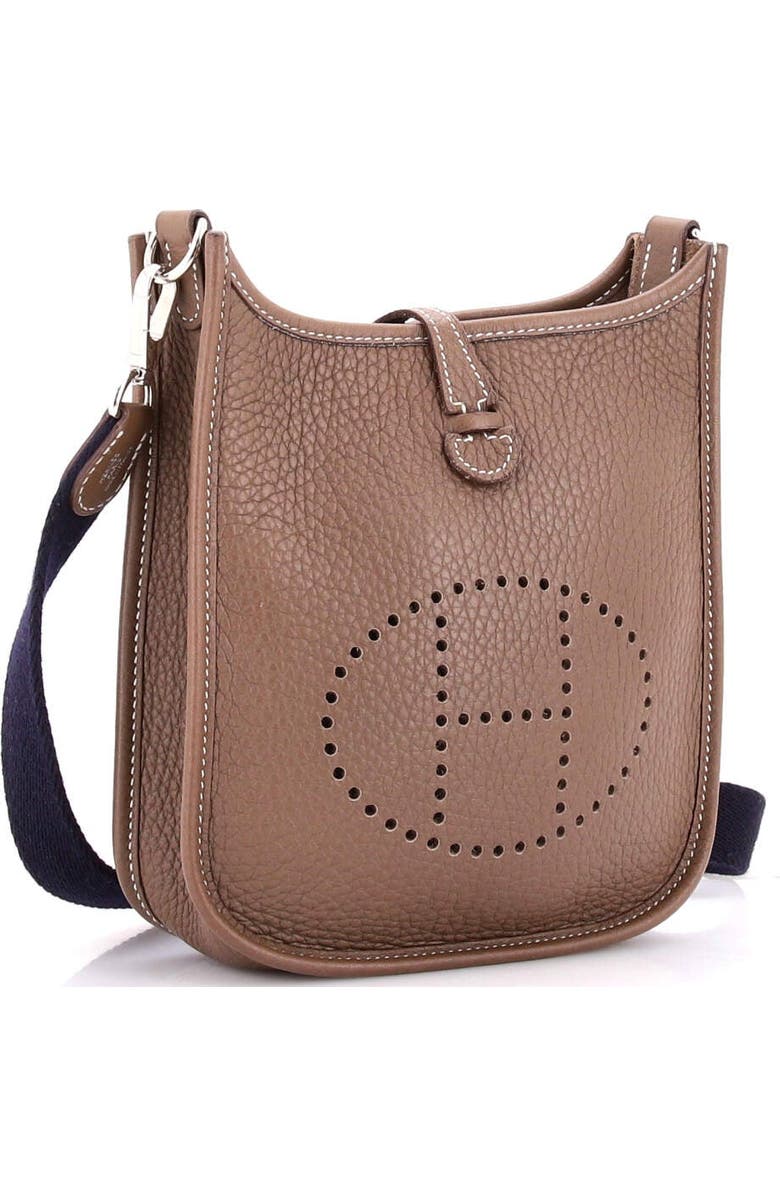 Pre-Owned Hermes Evelyne Bag Gen III Clemence TPM, Alternate, color, Etoupe