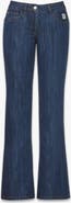MCM Flared Pants in Lurex Denim