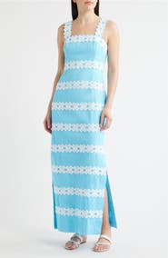 lilly pulitzer long blue dress Lilly x Saint James Maxine Maxi Dress
