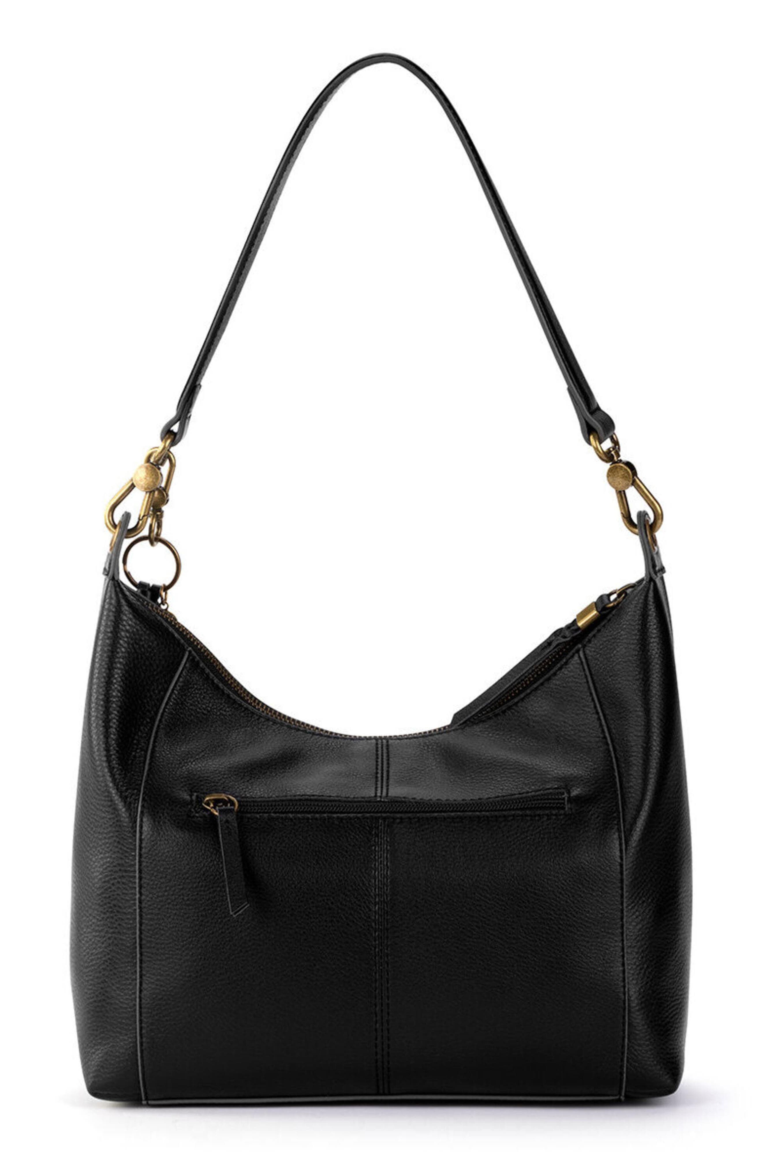 Alameda Leather Hobo Bag, Alternate, color, BLACK RB