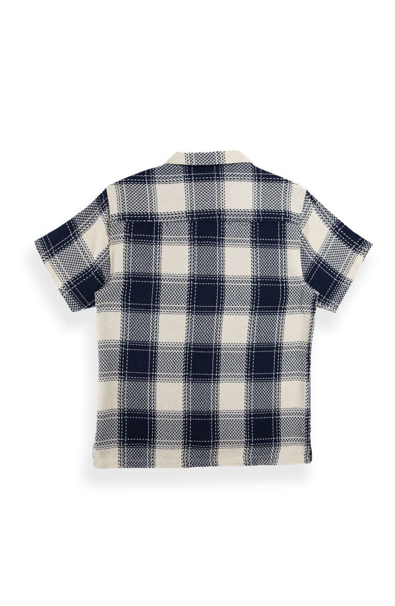 Sovereign Code Men's Soren Shirt, Alternate, color, Dk Blue/ Hound Plaid