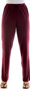 Nina Leonard Drawstring Pocket Straight Leg Pants