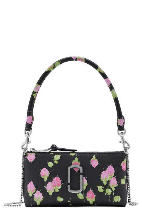 Snapshot Convertible Floral Shoulder Bag