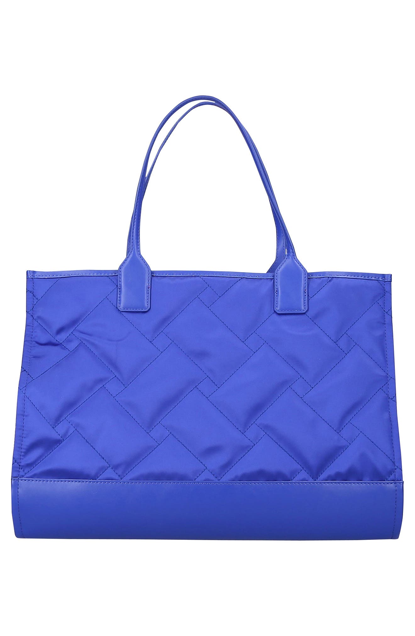 Quilted Shopper Bag, Alternate, color, BLUE
