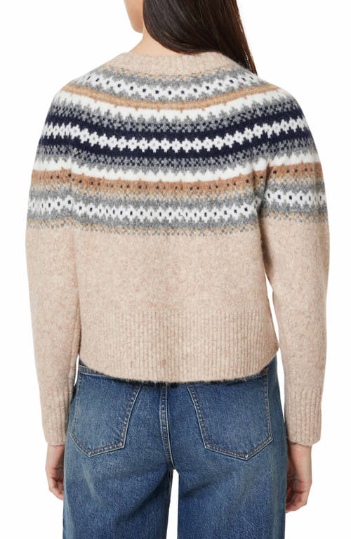 Habitual Fair Isle Cardigan In Multi
