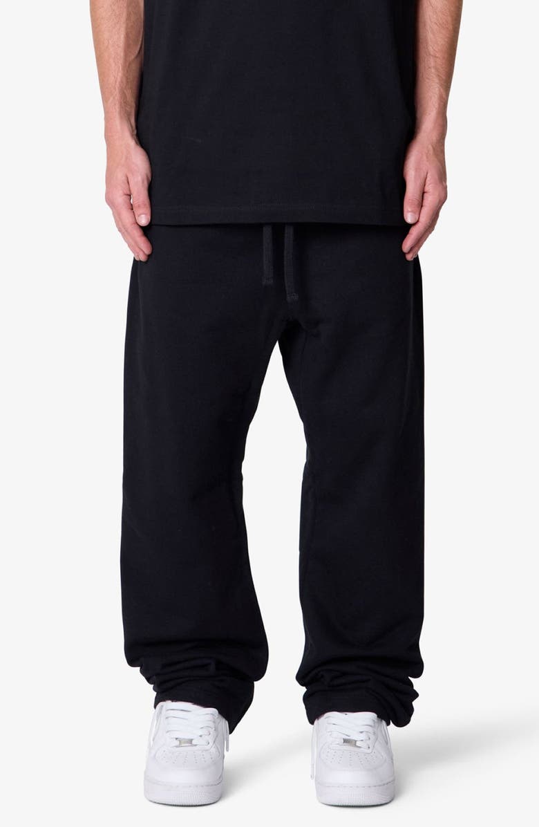 mnml Relaxed Heavy Basic Sweatpants, Main, color, Black