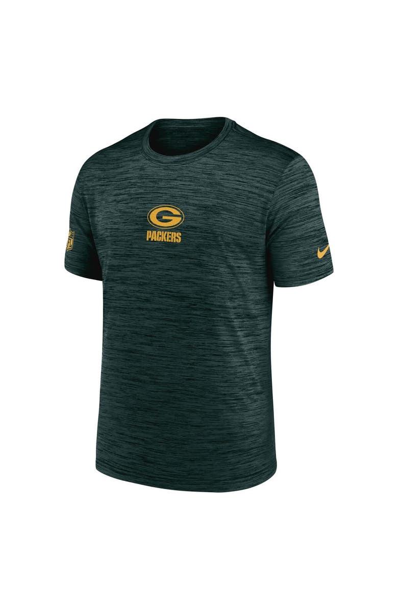 Nike Men's Nike Green Green Bay Packers Sideline Velocity Performance T-Shirt, Alternate, color, Green