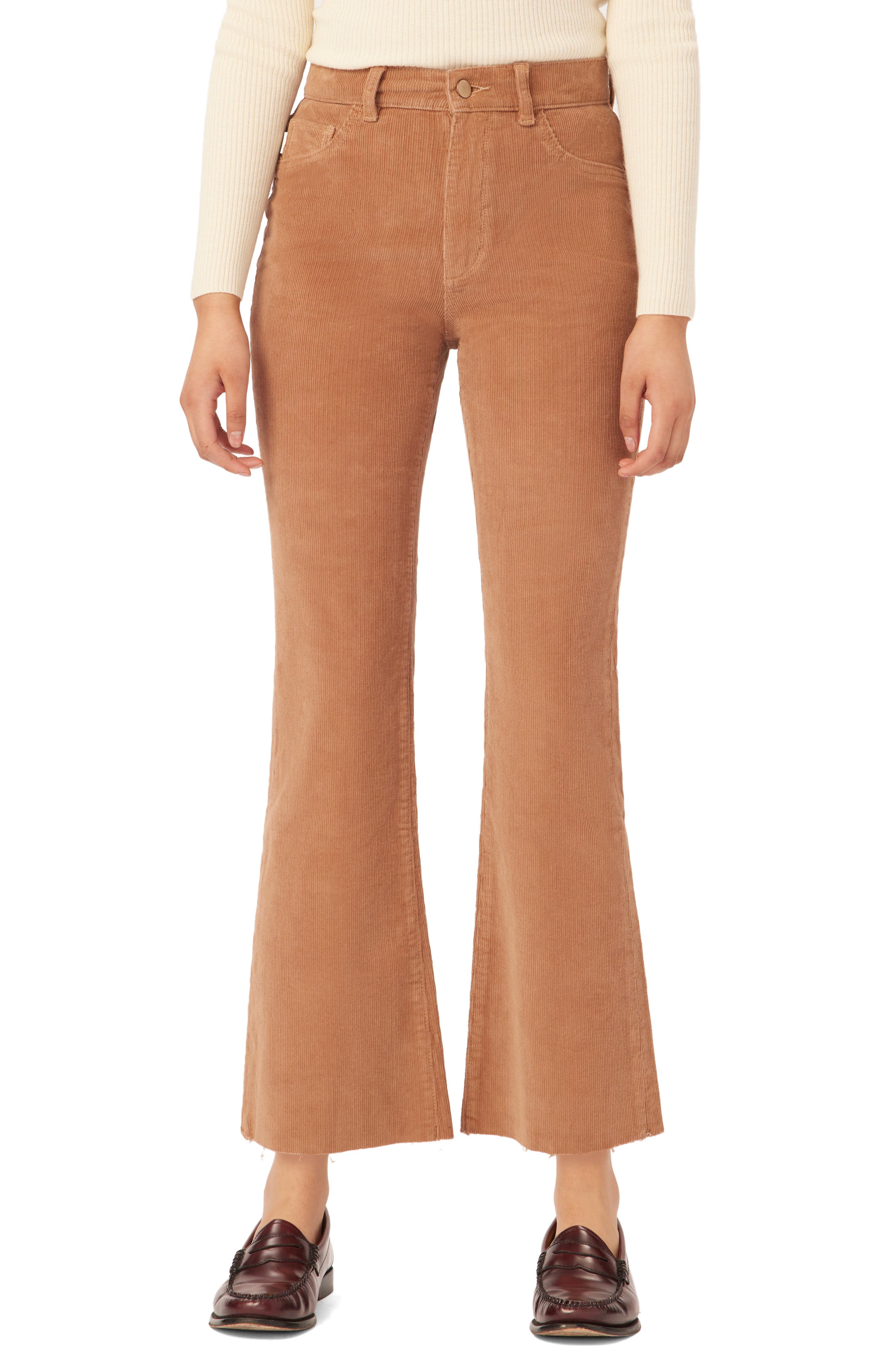 Bridget Instasculpt Corduroy Ankle Bootcut Jeans
