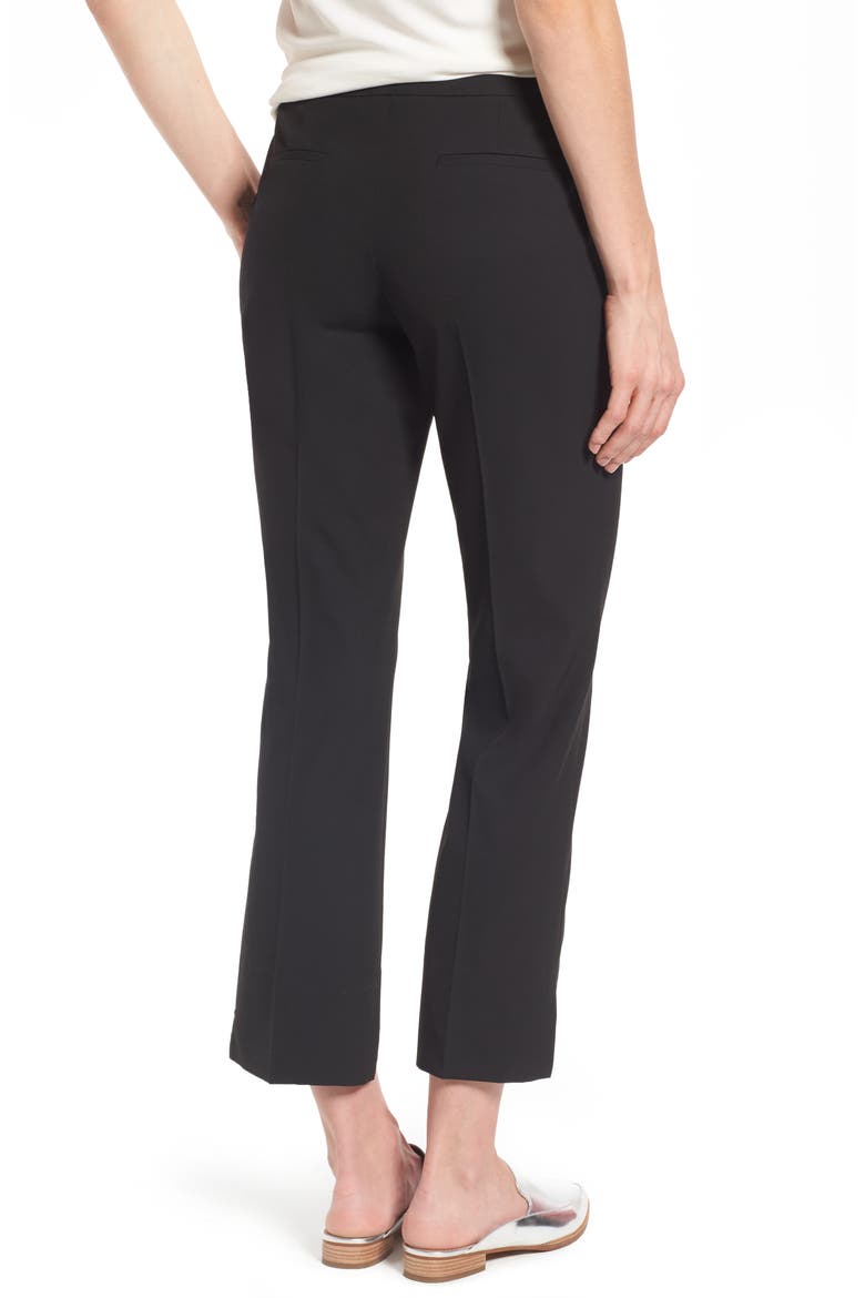 Step Hem Pants, Alternate, color, BLACK