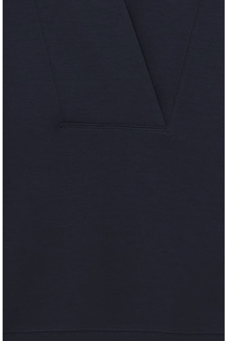 Annabel Shawl Collar Sweatshirt, Alternate, color, NAVY
