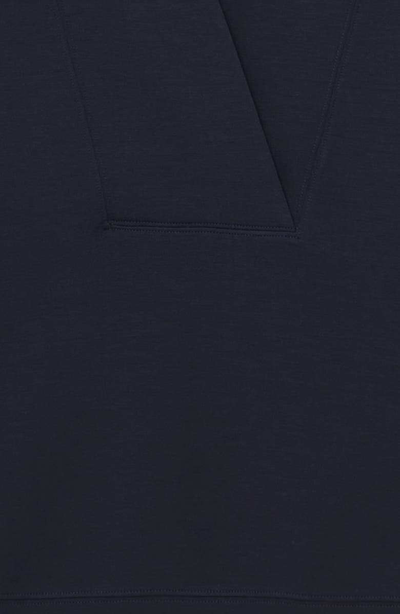 Reiss Annabel Shawl Collar Sweatshirt, Alternate, color, Navy