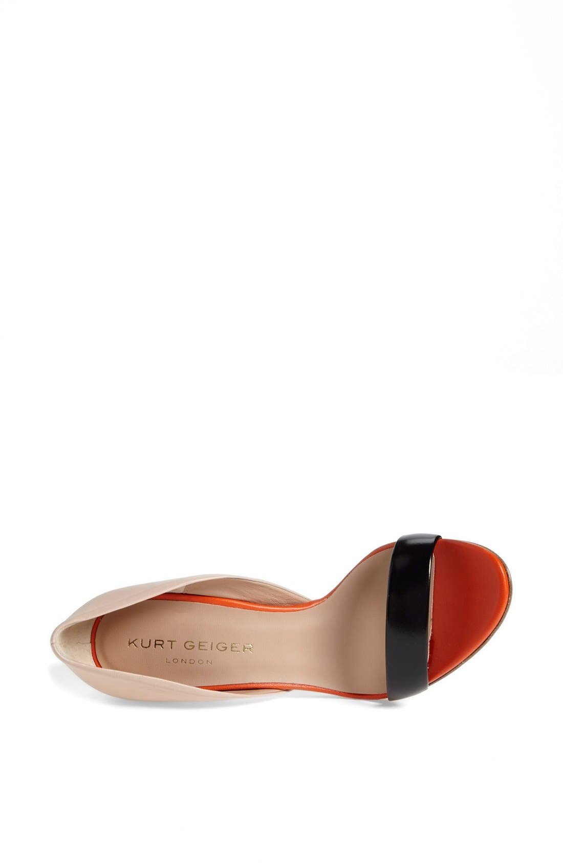 'Bank' Leather Pump, Alternate, color, NUDE
