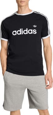 adidas 3-Stripes Cotton Ringer T-Shirt
