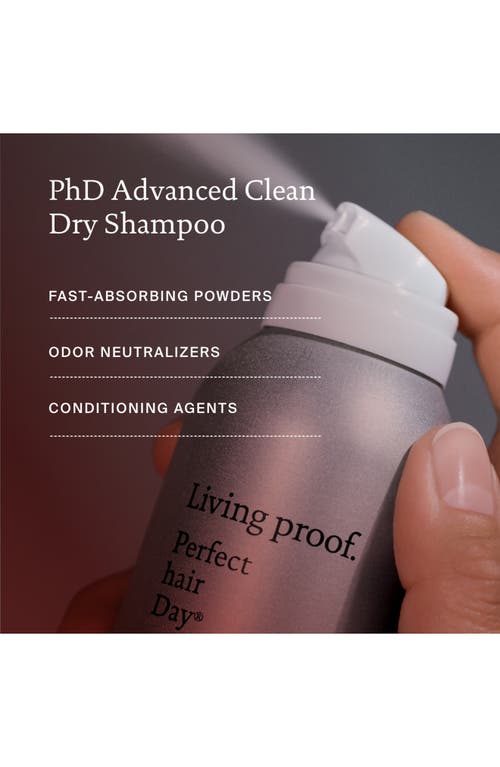 Living Proof Phd Dry Shampoo In Velvet Amber 5.5 Oz/184 ml In Transparent