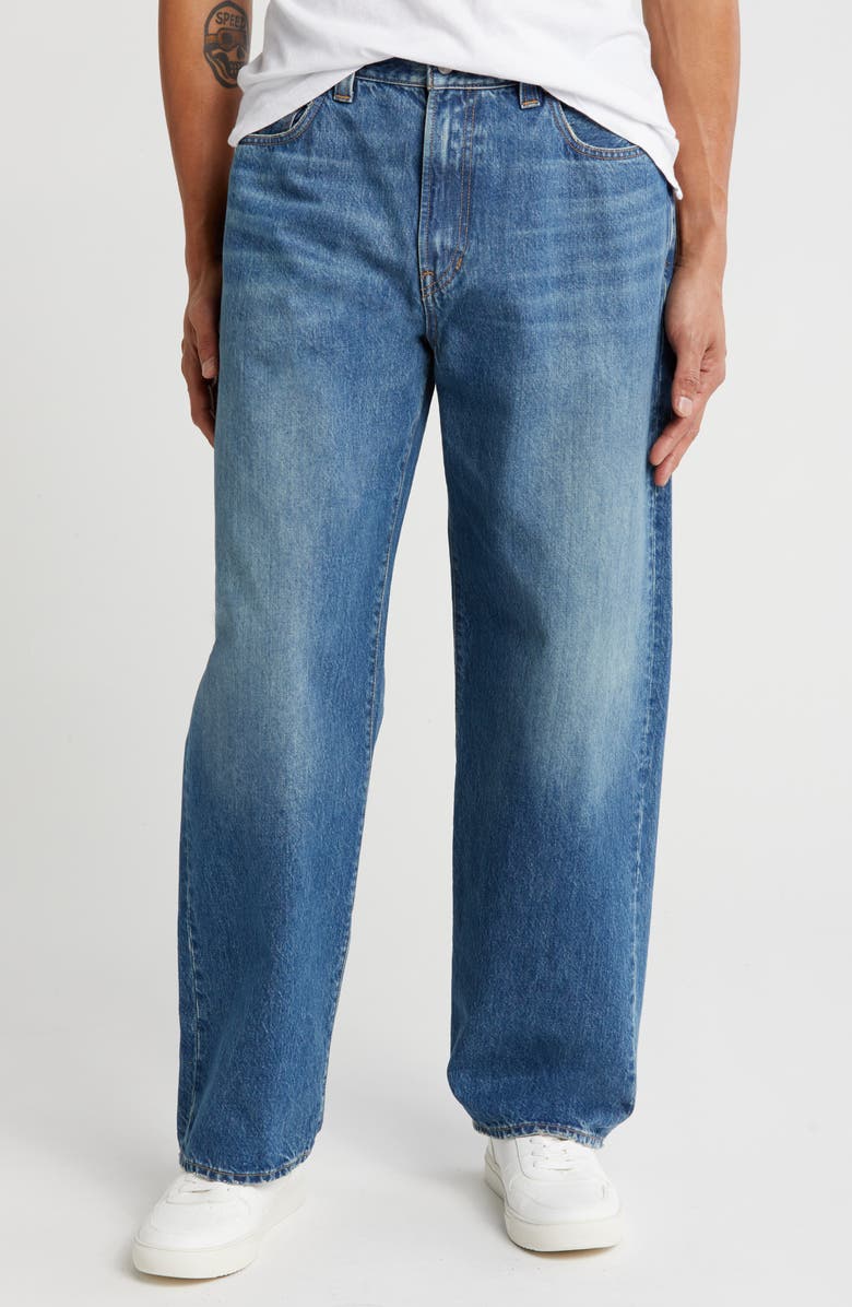 Madewell The Baggy Straight Jeans, Main, color, 