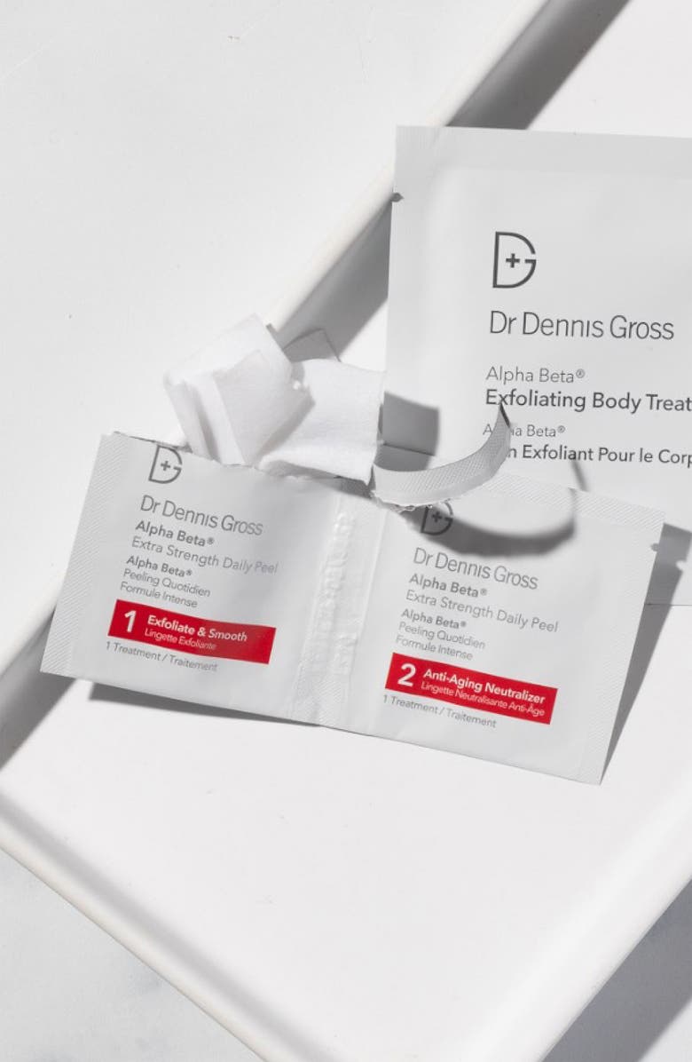 Dr. Dennis Gross Skincare Daily Facial Peel Set $266 Value, Alternate, color,