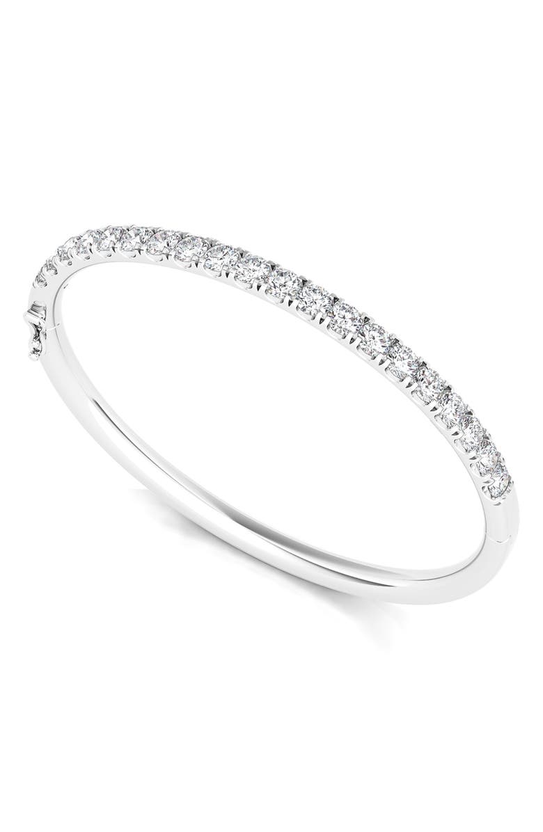 Everyday By HauteCarat Lab Created Diamond Bangle, Alternate, color,