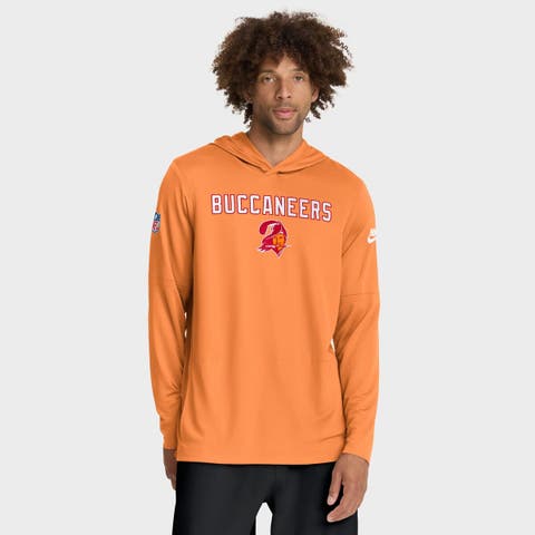 Men's Nike Orange Tampa Bay Buccaneers Alt Pack Pass Accuracy Performance Long Sleeve Hoodie T-Shirt