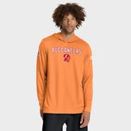 Nike Men's Nike Orange Tampa Bay Buccaneers Alt Pack Pass Accuracy Performance Long Sleeve Hoodie T-Shirt