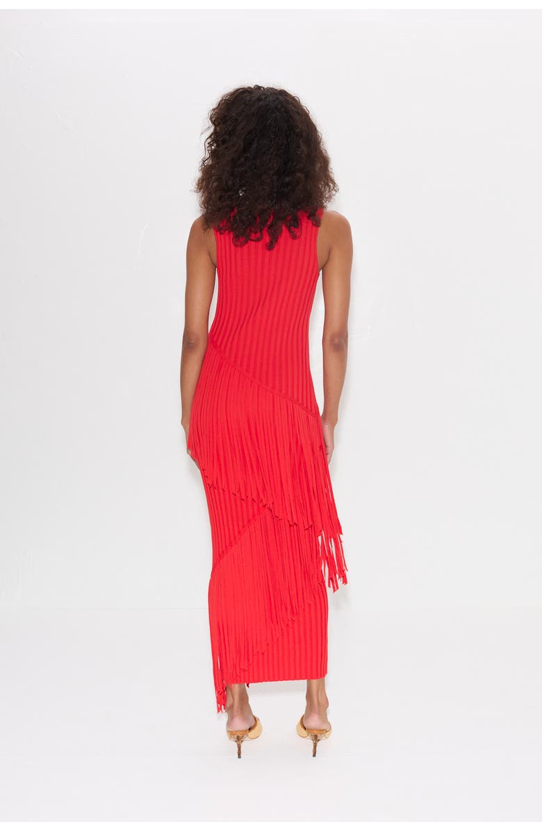 SIMONMILLER Spiral Knit Dress, Alternate, color, Paprika