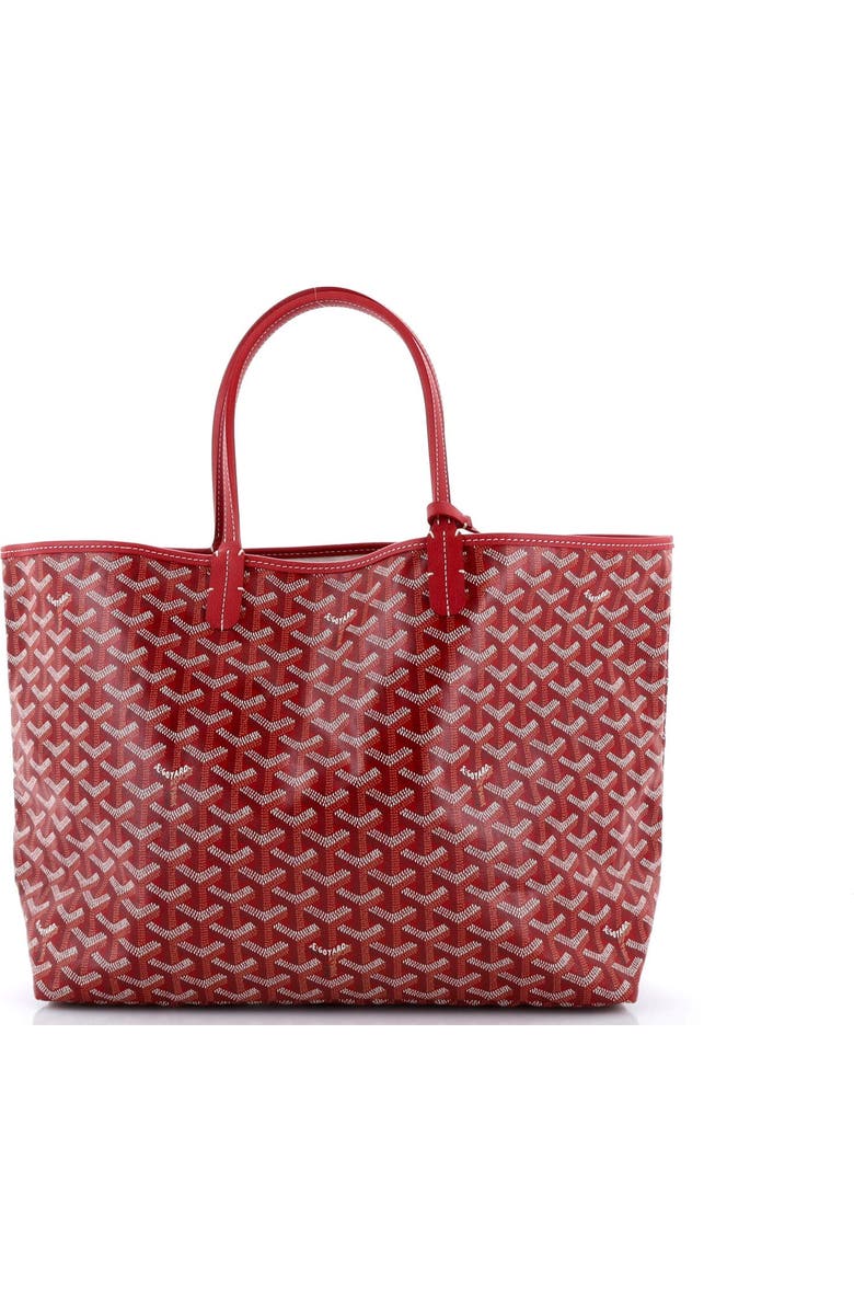 Pre-Owned Goyard Saint Louis Tote Coated Canvas PM, Alternate, color, Red