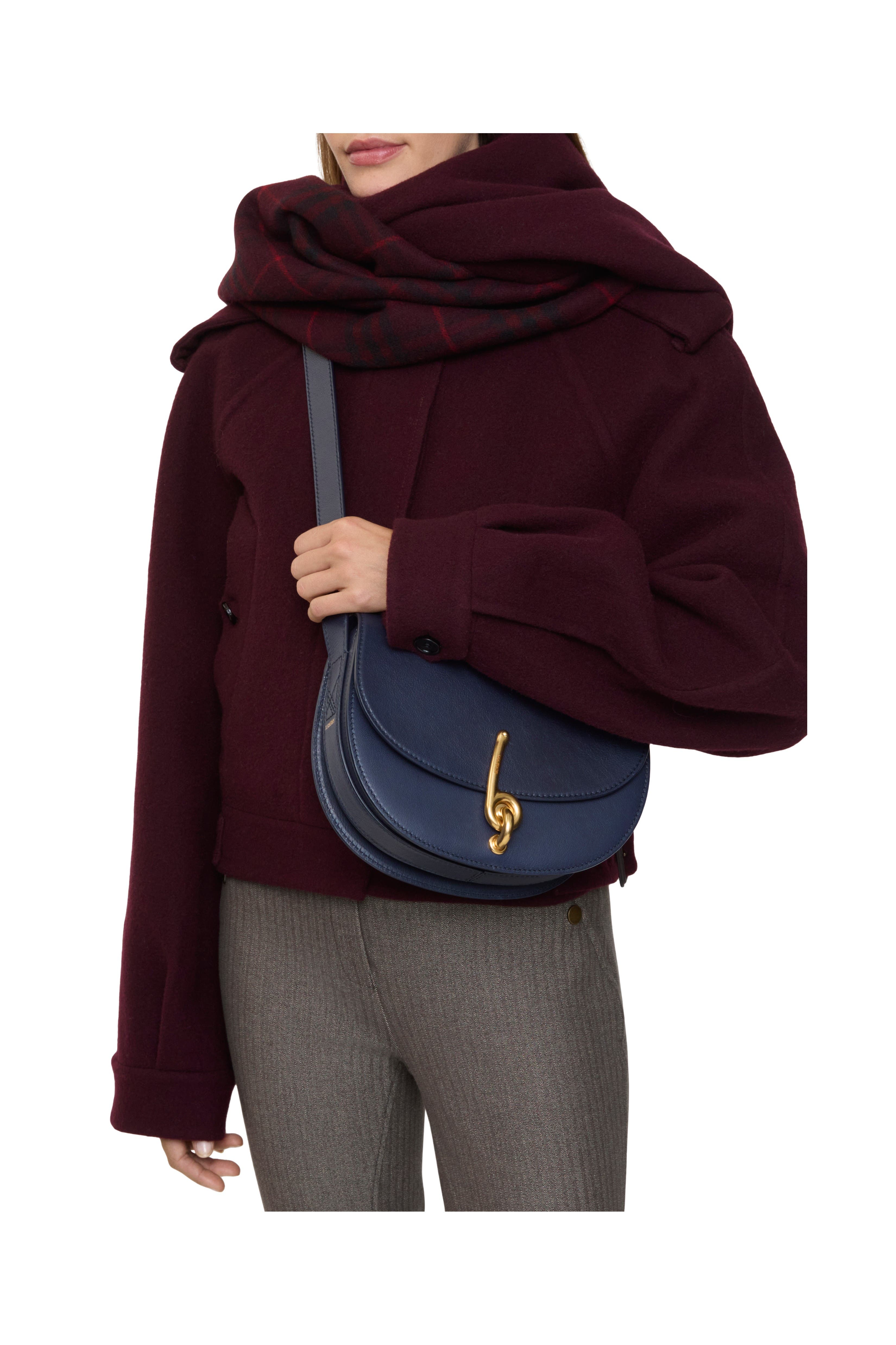 Burberry Small Bridle Bag, Alternate, color, Midnight Blue