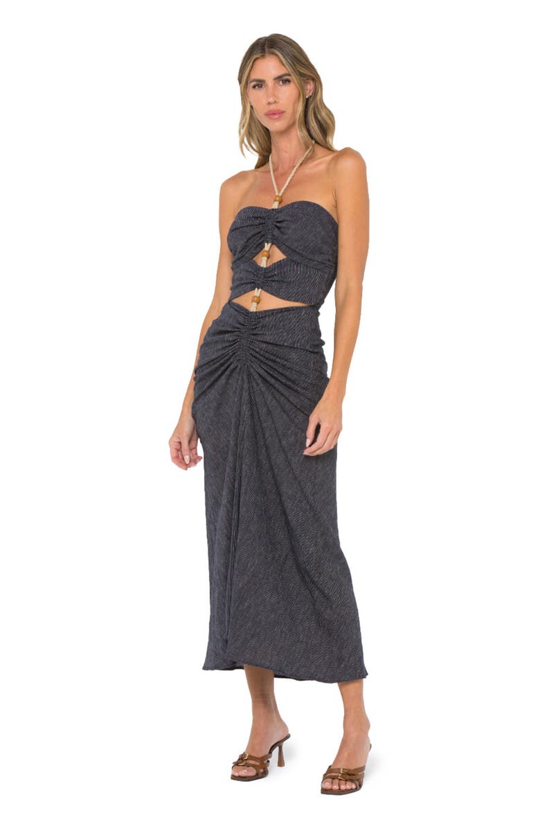 JBQ Montauk Dress, Alternate, color, Midnight Stripe