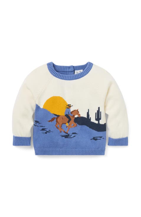 Baby Cowboy Sweater (Infant)