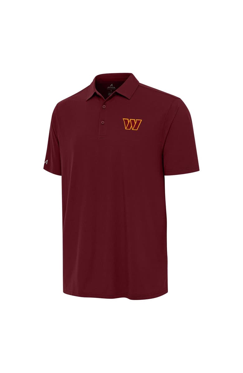 ANTIGUA Men's Antigua Burgundy Washington Commanders Era Polo, Alternate, color, 