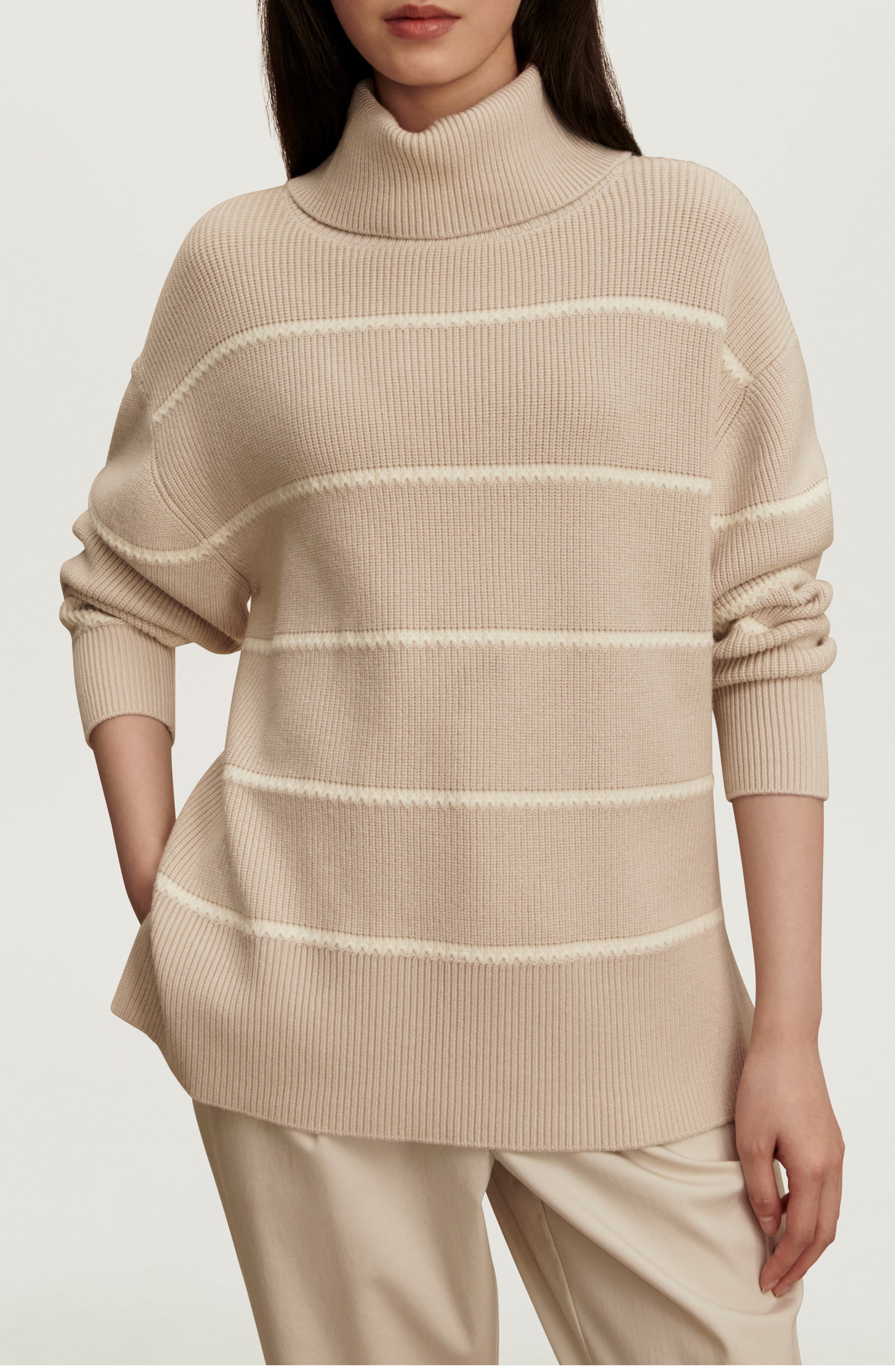 Hamish Split Turtleneck Sweater - image 3