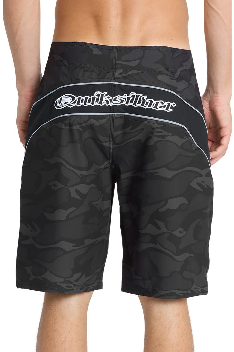 Mercury Gravity Print Board Shorts, Alternate, color, ANTHRACITE