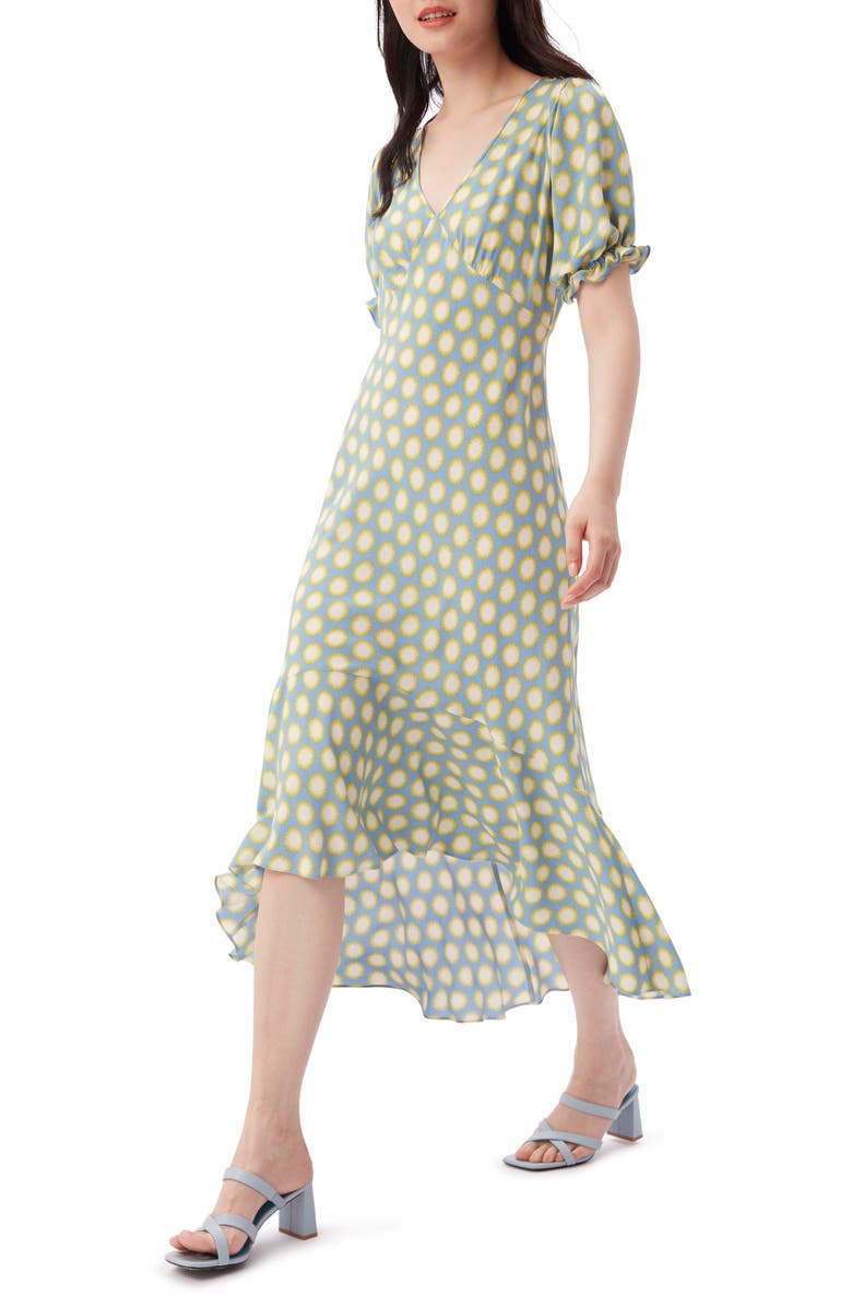 DVF Orla Midi Dress, Alternate, color, 