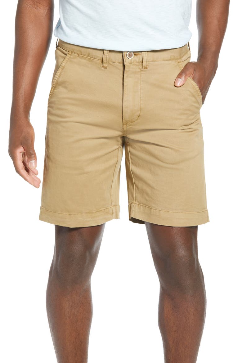 'Sunny' Stretch Chino Shorts, Main, color, BRITISH TAN