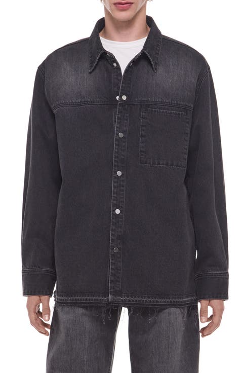 Distressed Denim Shirt