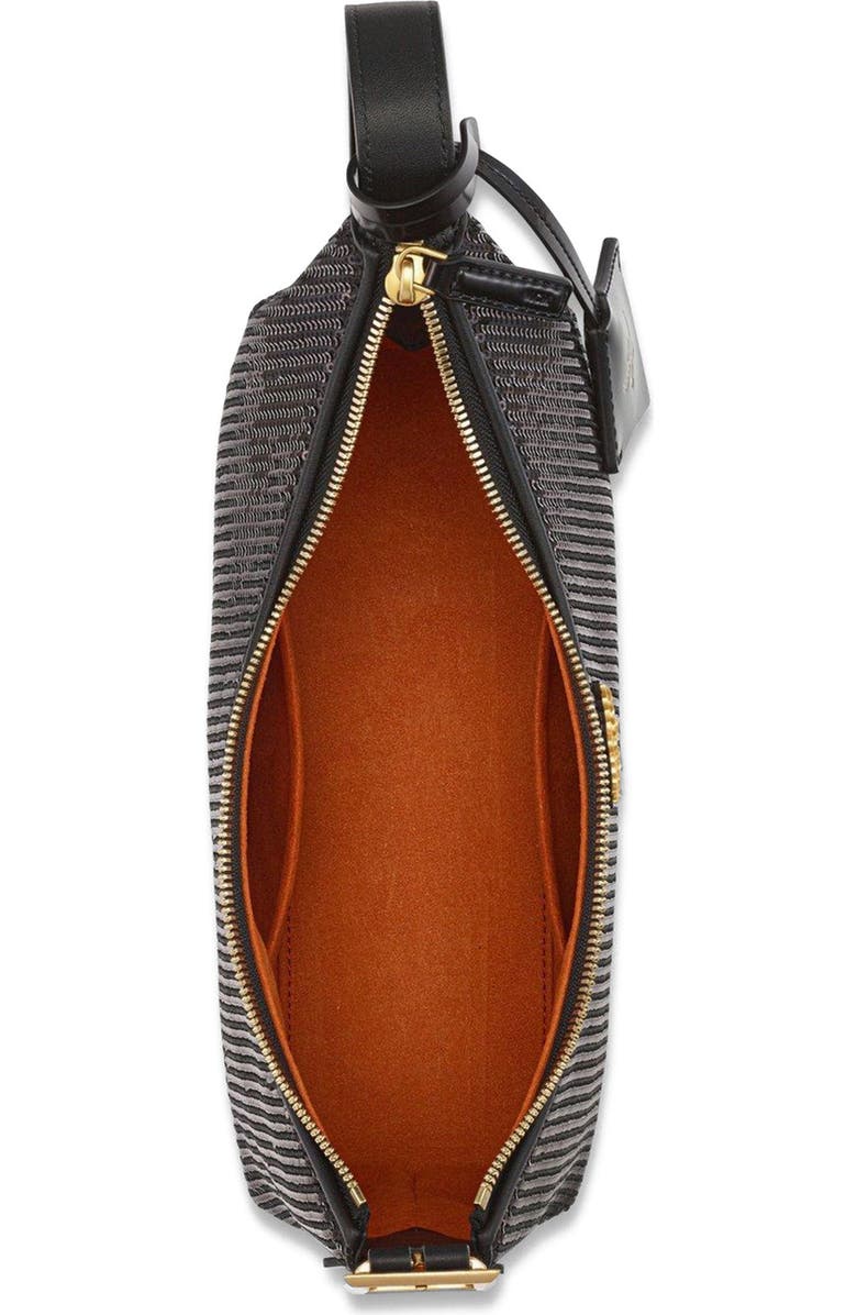 MCM Aren Hobo in Sequin Lamb Leather, Alternate, color,