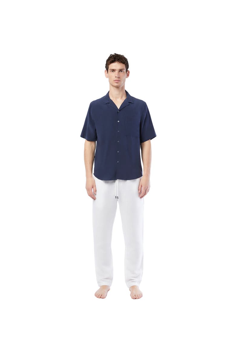 Convertible Vacation Shirt, Main, color, DEEP NAVY
