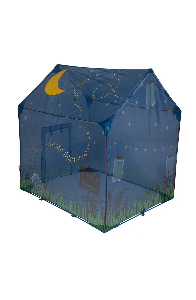 Pacific Play Tents Glow in the Dark Firefly House Play Tent, Main, color, Blue