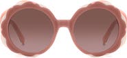 Kate Spade New York vivi 54mm round sunglasses