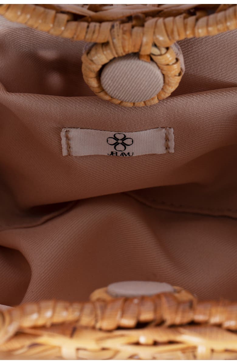 Jelavu Aidan Rattan Convertible Crossbody Bag, Alternate, color, Natural