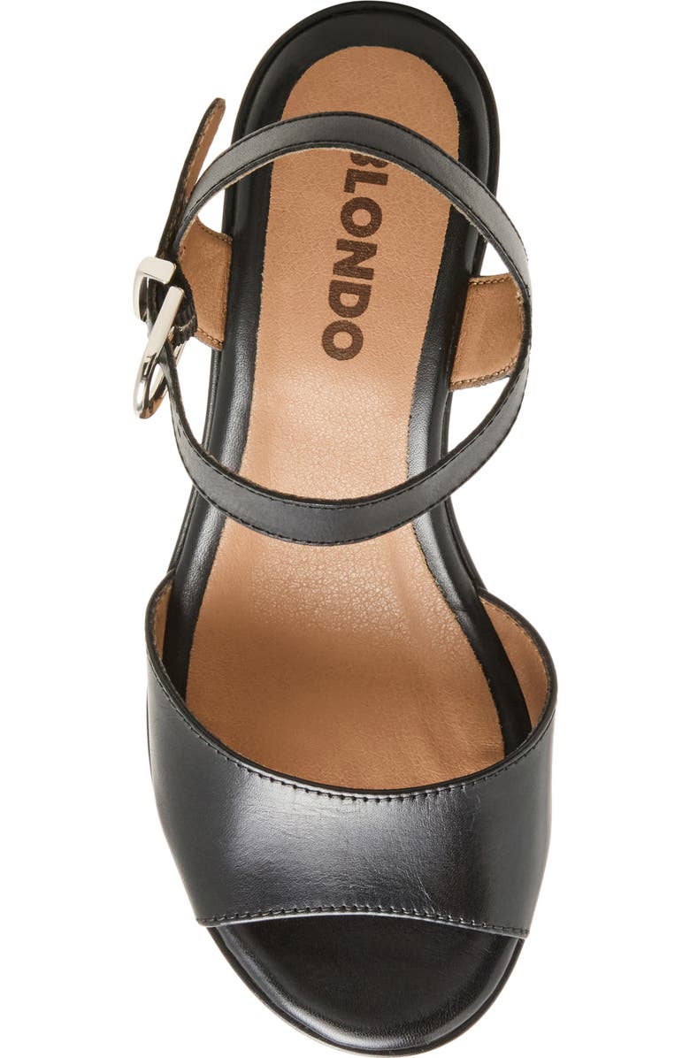 Blondo Mona Waterproof Ankle Strap Platform Sandal, Alternate, color,
