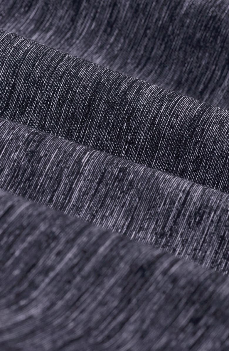 Bugatchi James OoohCotton<sup>®</sup> Space Dye Button-Up Shirt, Alternate, color, Black