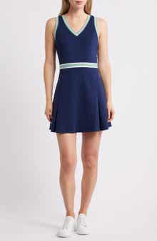 Coastal Bay Sleeveless Fit & Flare Dress