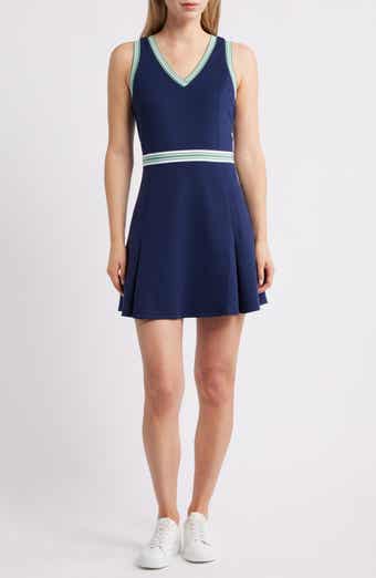 Coastal Bay Sleeveless Fit & Flare Dress