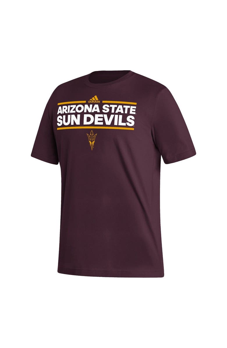 adidas Men's adidas Maroon Arizona State Sun Devils Dassler Fresh T-Shirt, Alternate, color, 