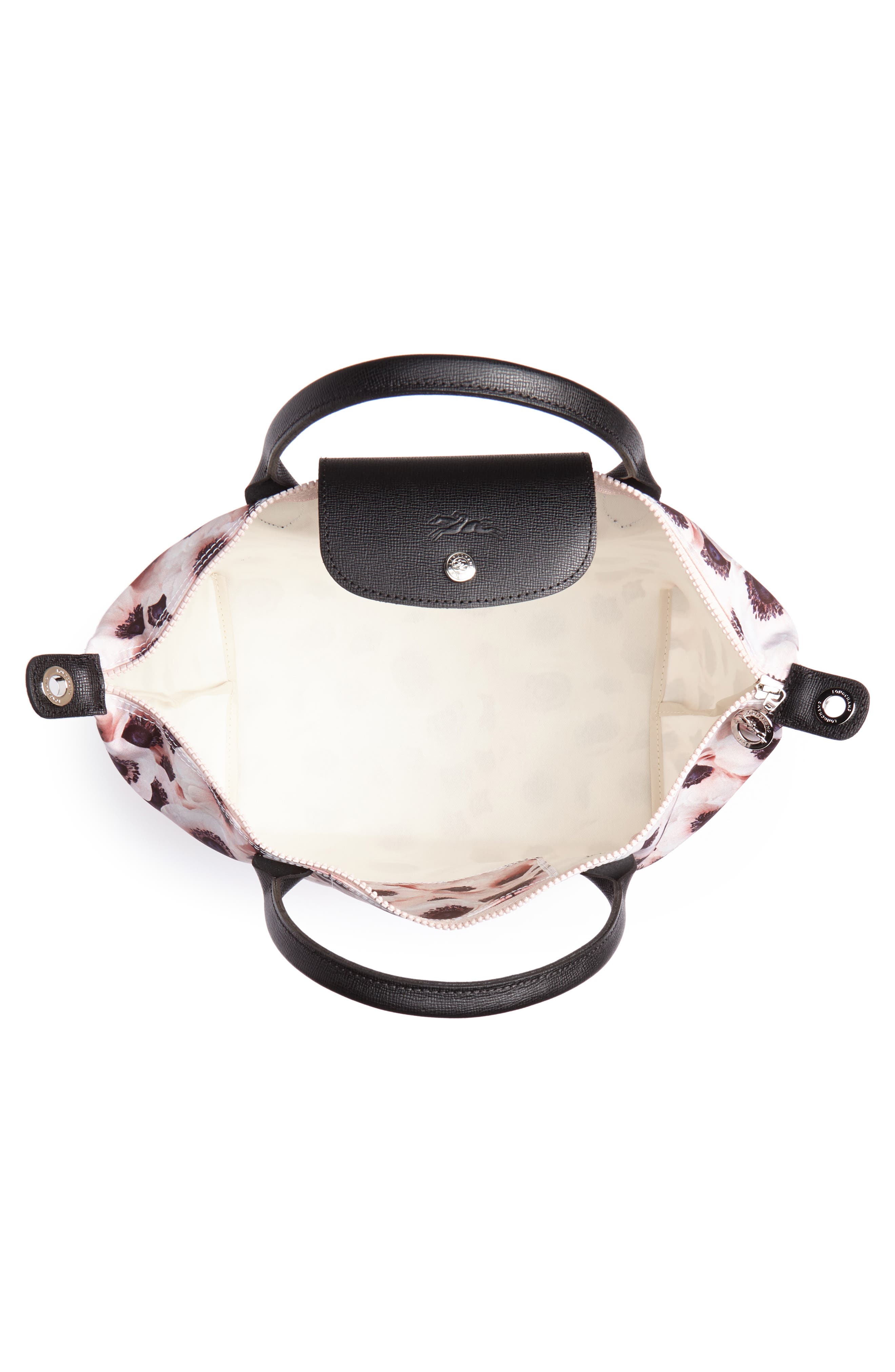 Longchamp Medium Le Pliage Anemone Print Tote, Alternate, color, 